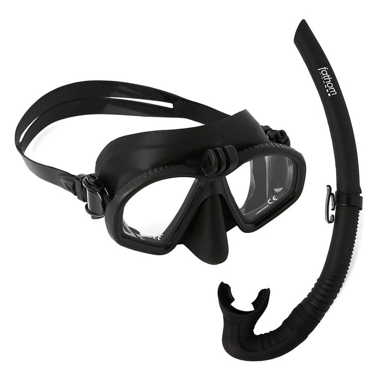 Azul Adult Mask And Snorkel Combo