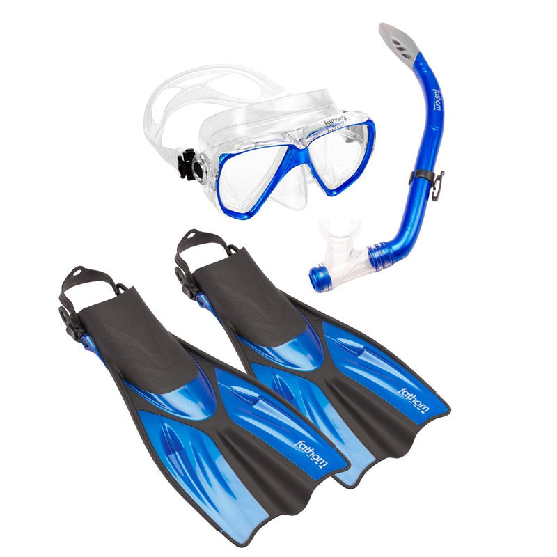 Los Cabos Mask, Snorkel And Fin Combo